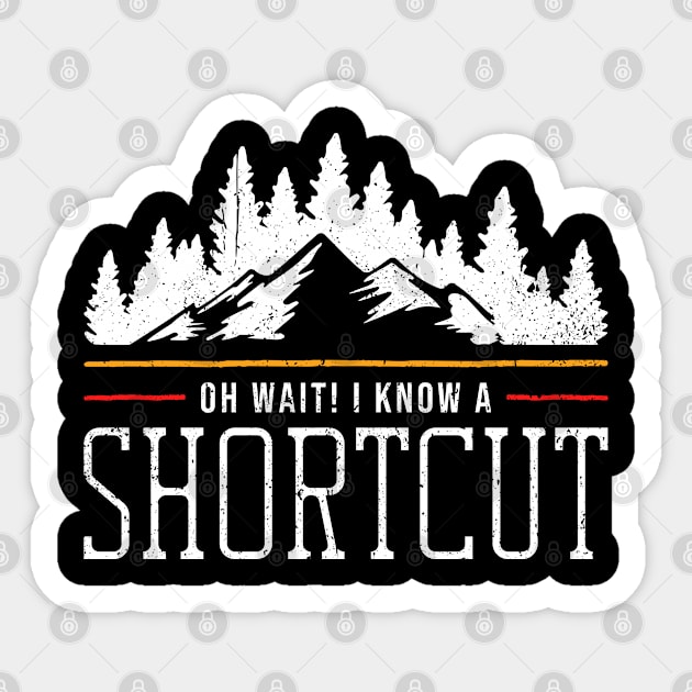 Oh Wait I Know A Shortcut Sticker by mkar